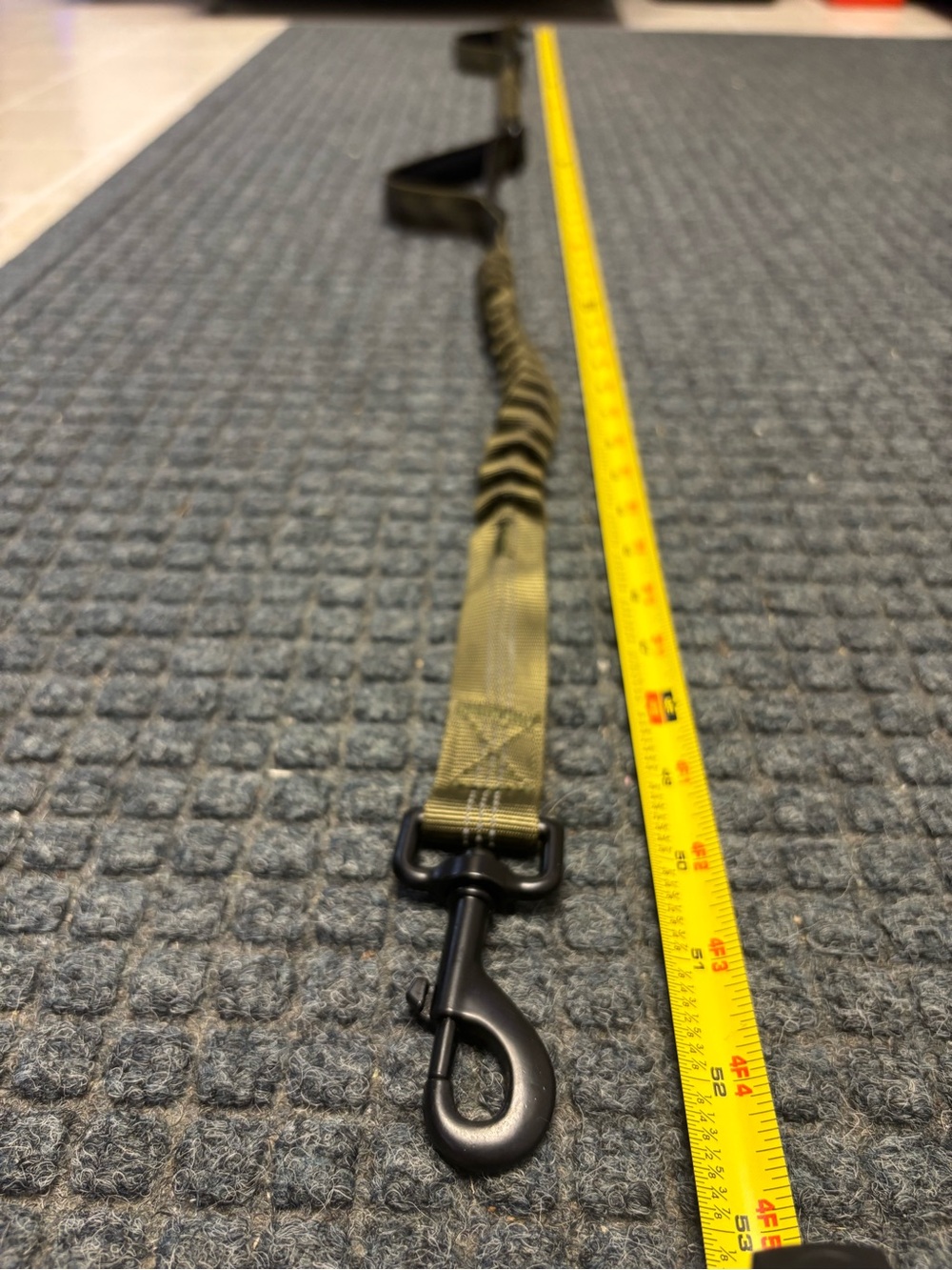 Ruffwear Camo Pattern Dog Harness with Olive Leash and Pouch - Picture 8 of 13